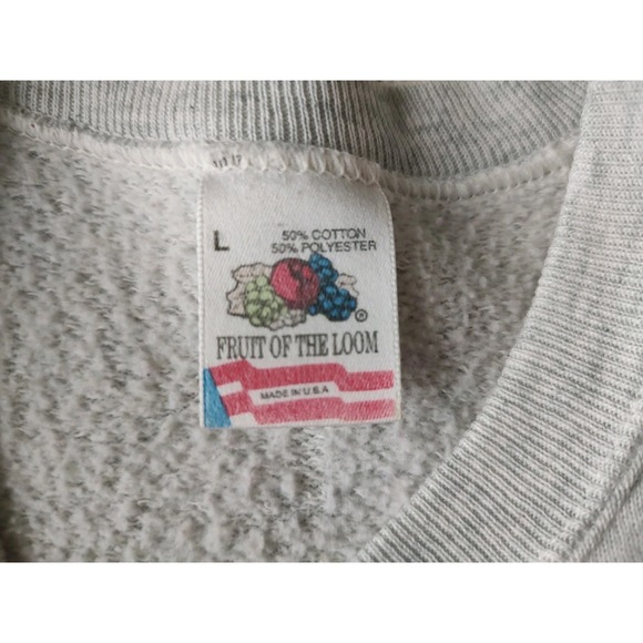 Vintage Women's University of Iowa Hawkeyes Sweatshirt Pullover Size Large USA - Picture 6 of 8